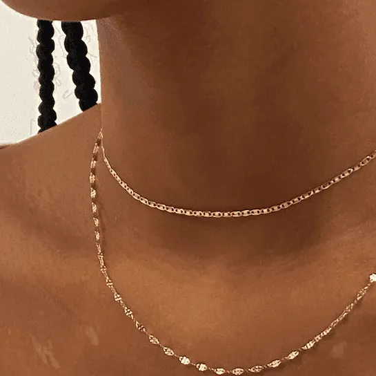 THE PIPER CHOKER - 18k gold plated