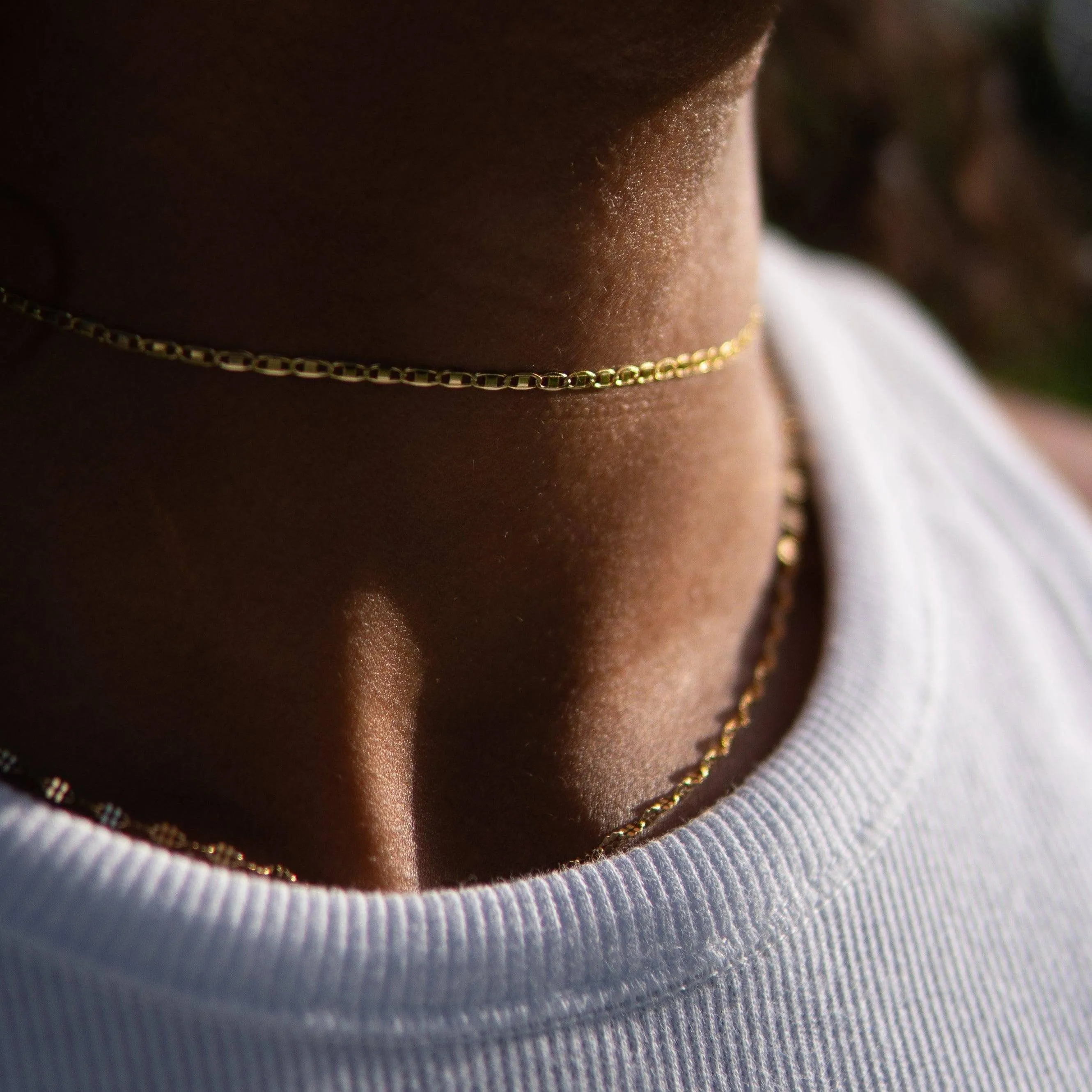 THE PIPER CHOKER - 18k gold plated