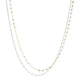 THE QUIN NECKLACE - 18k gold plated