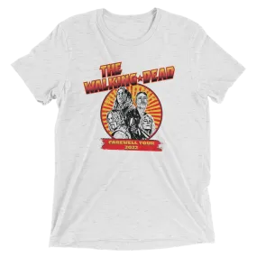 The Walking Dead Farewell Tour Band Unisex Tri-Blend T-Shirt