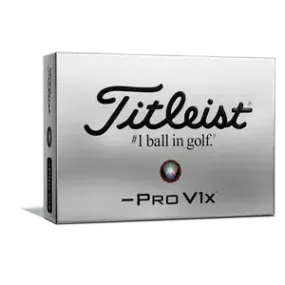 Titleist Pro V1x Left Dash Dozen