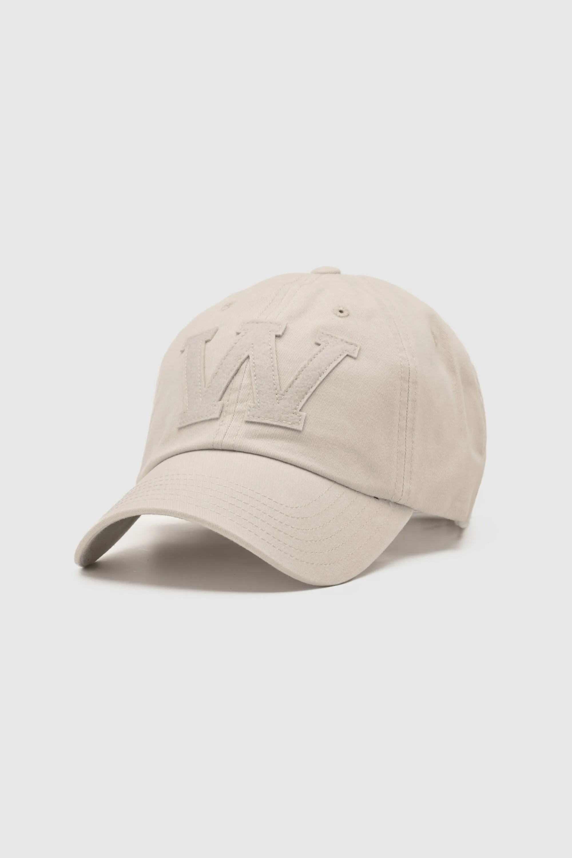 Tonal Letter Cap Beige