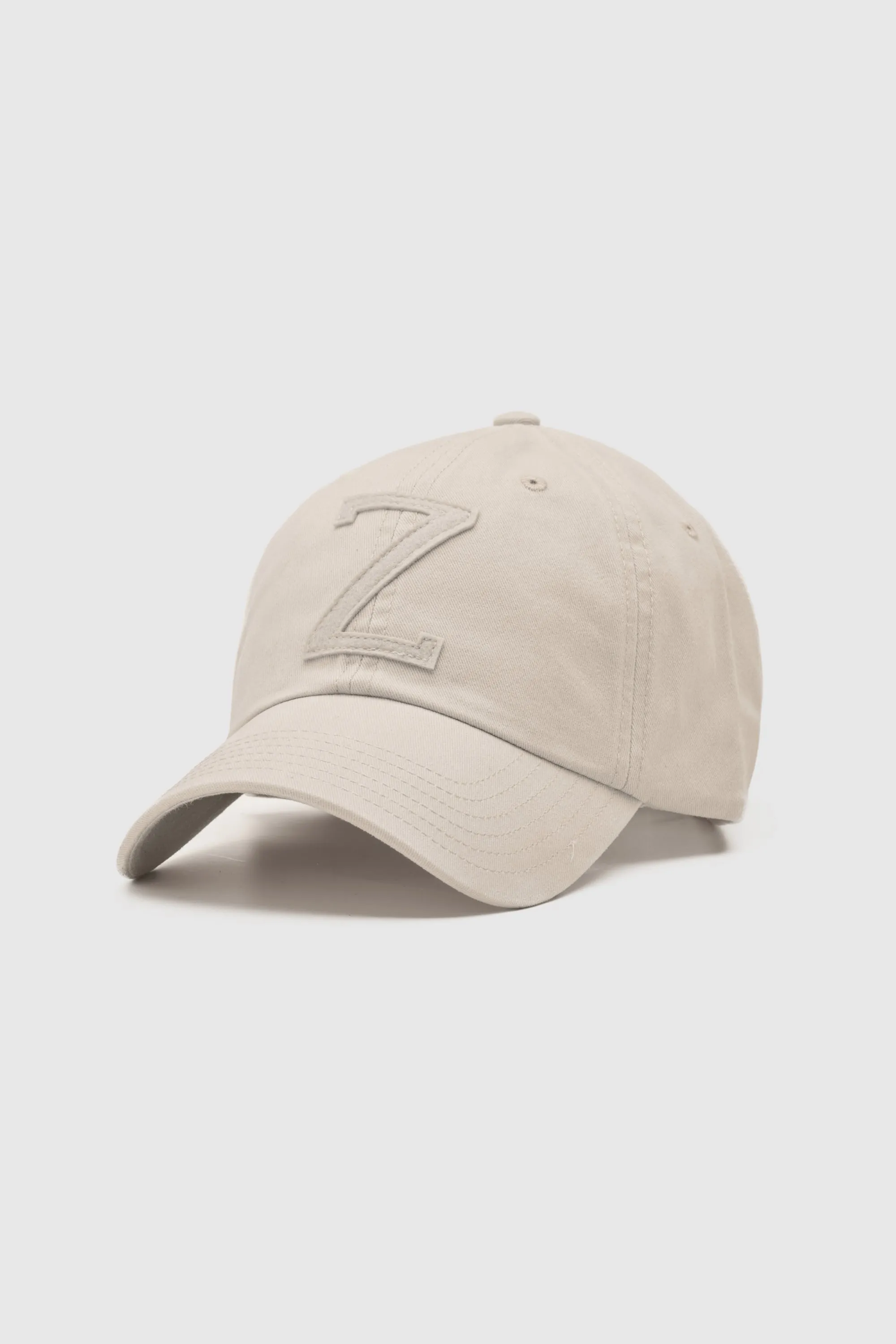 Tonal Letter Cap Beige