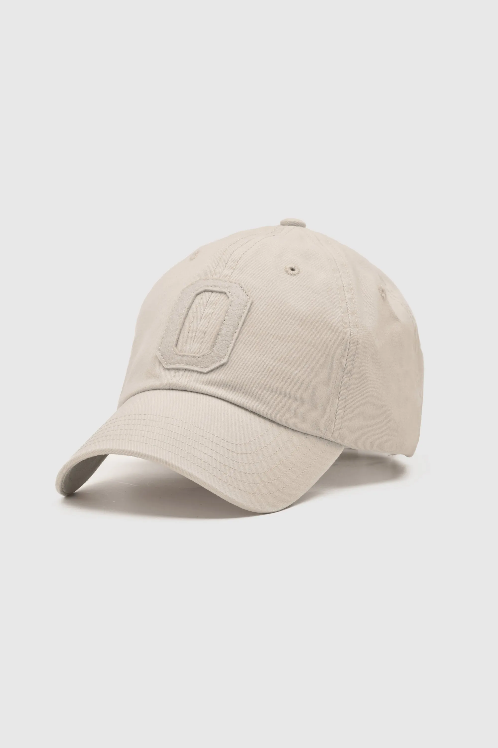 Tonal Letter Cap Beige