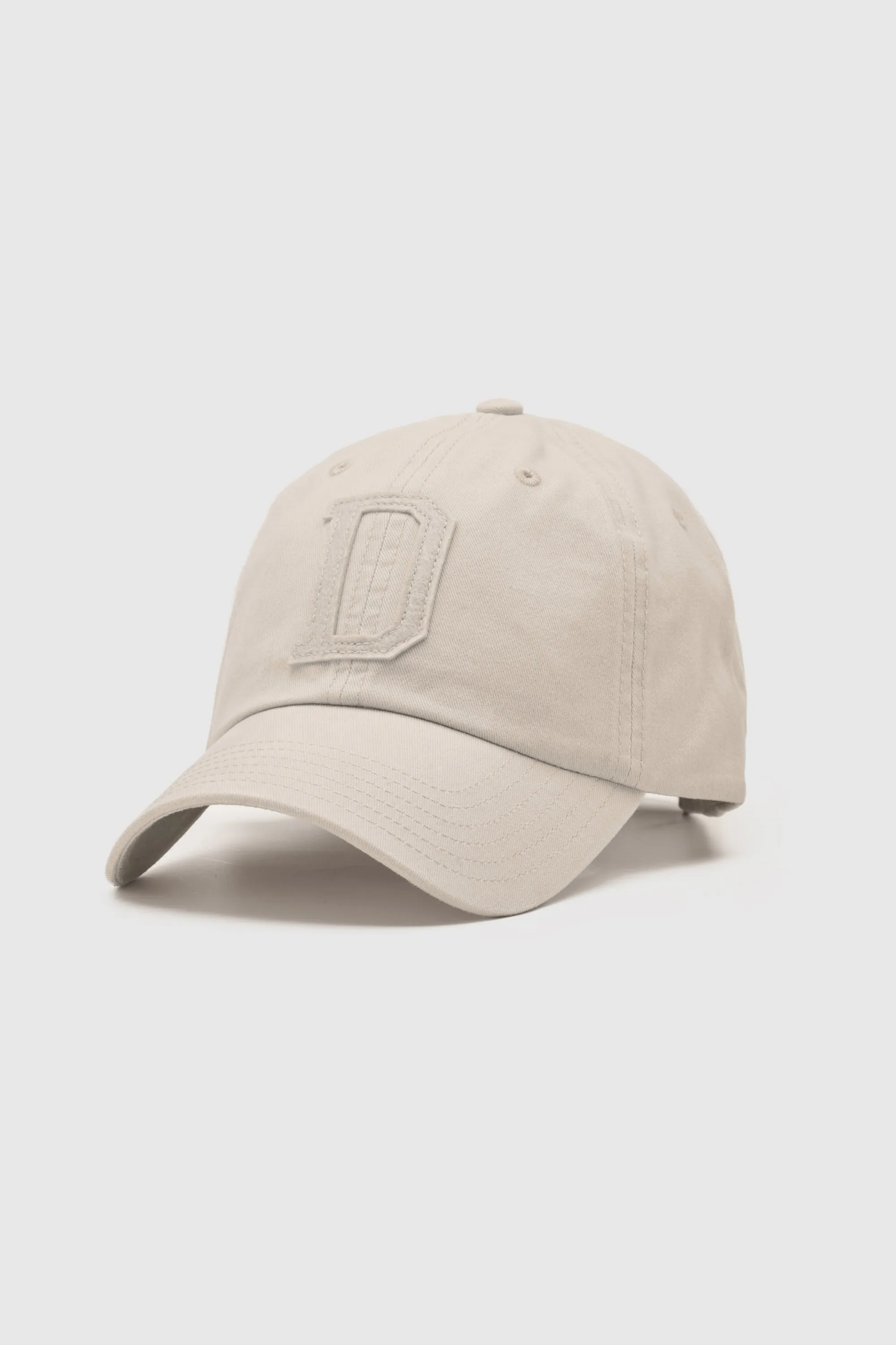 Tonal Letter Cap Beige