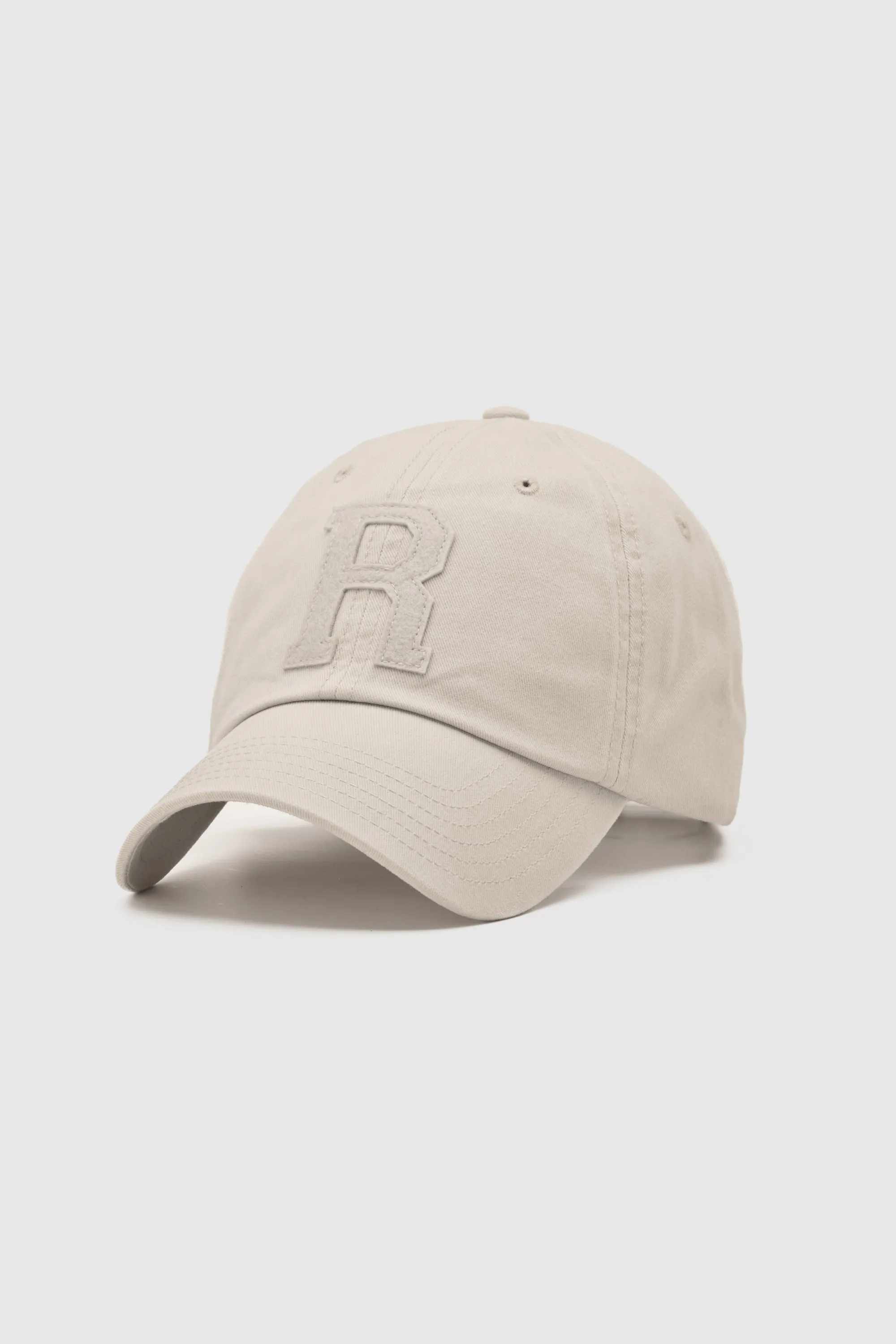 Tonal Letter Cap Beige