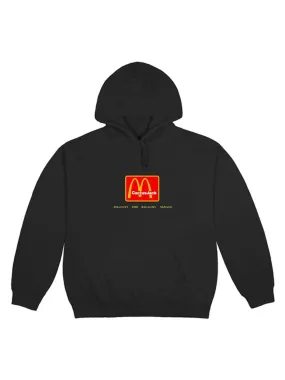 Travis Scott x McDonald's Billions Served Hoodie Washed Black