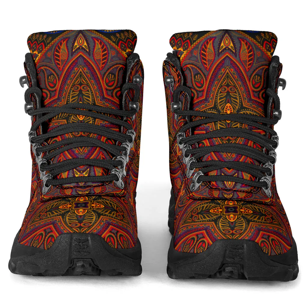 Tribal Mandala - Alpine Boots