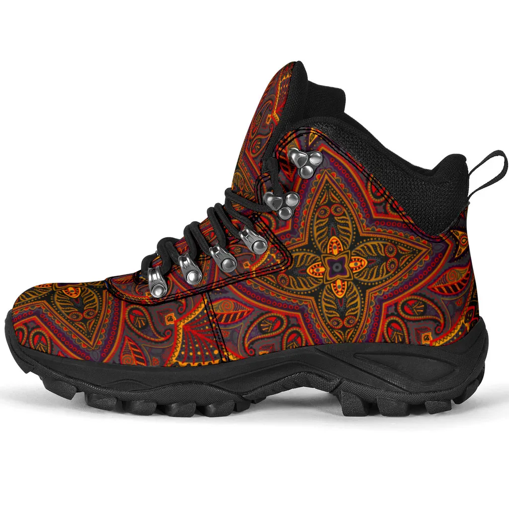 Tribal Mandala - Alpine Boots