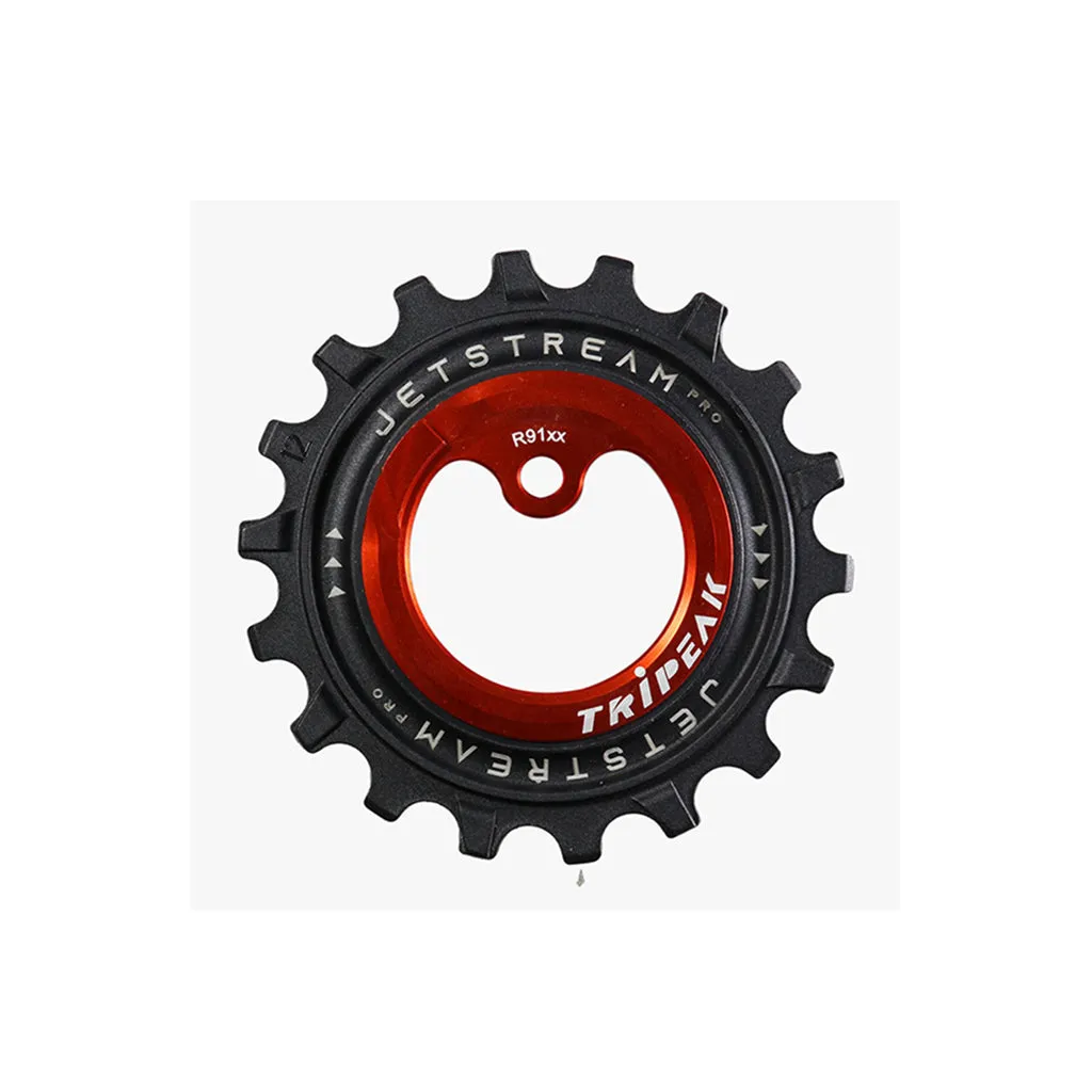 Tripeak Oversize Pulley Kit 12/18T, Ceramic Bearing Shimano DuraAce91 11-Speed - Red