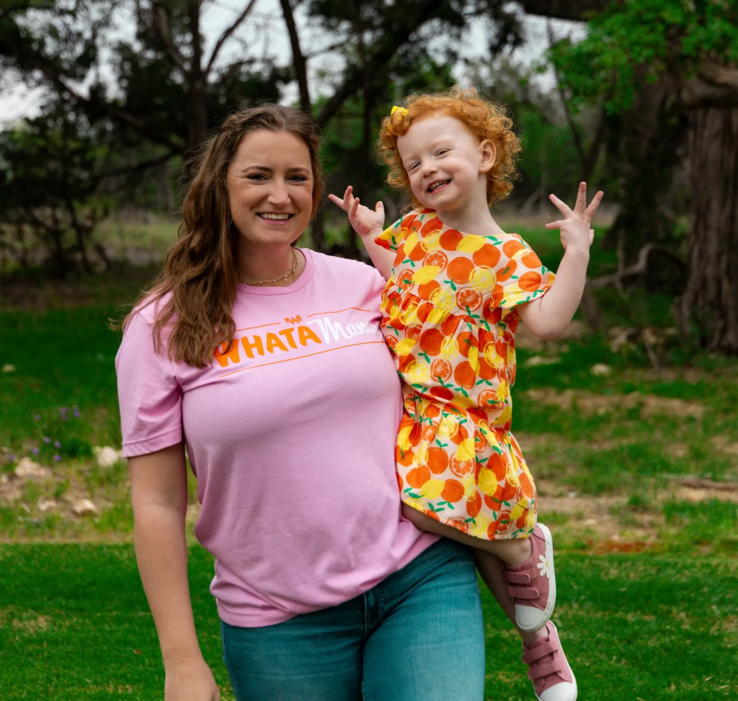 Tumbleweed TexStyles Pink WhataMama Tee