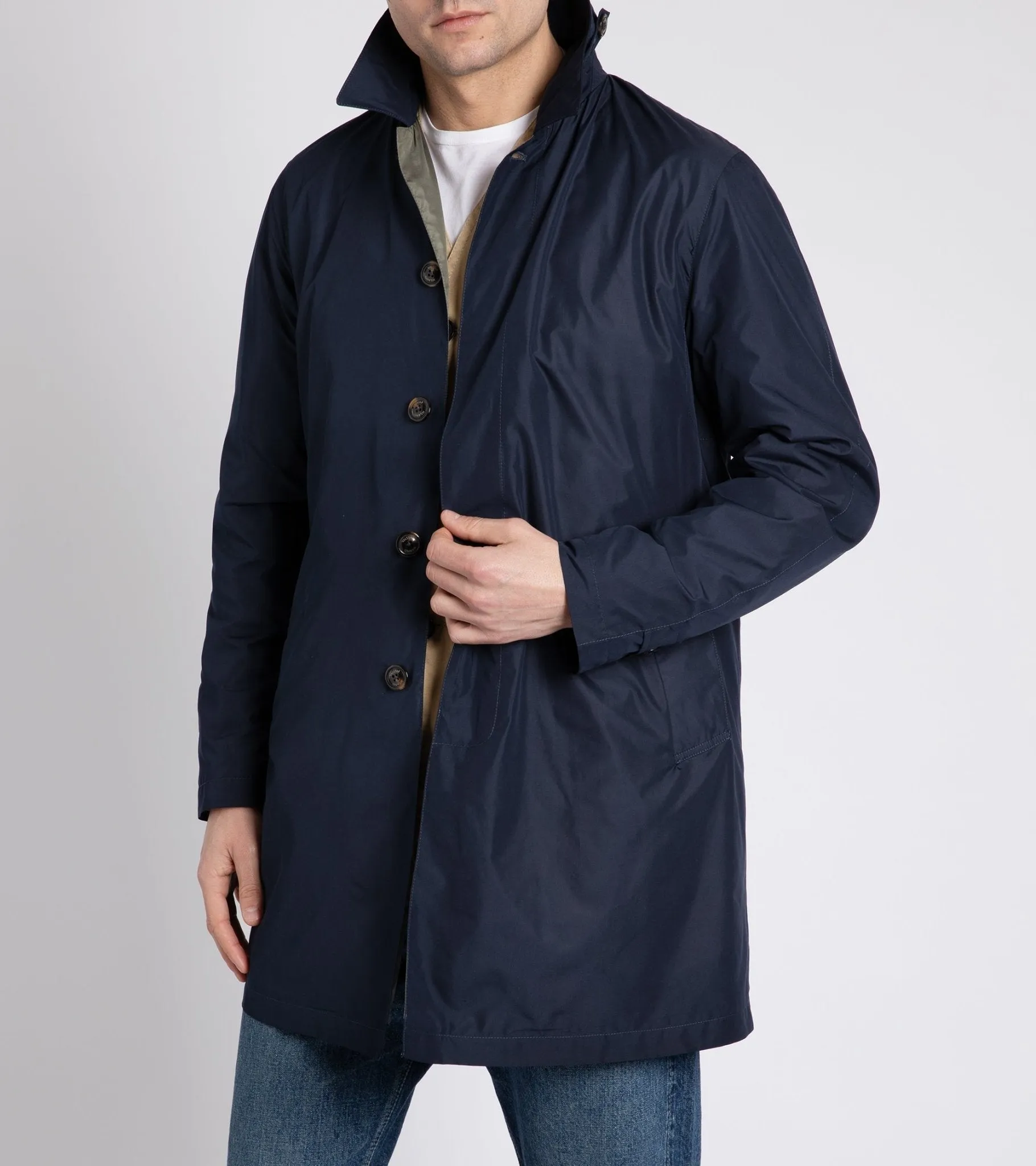 Valstar Packable Milano Raincoat: Navy