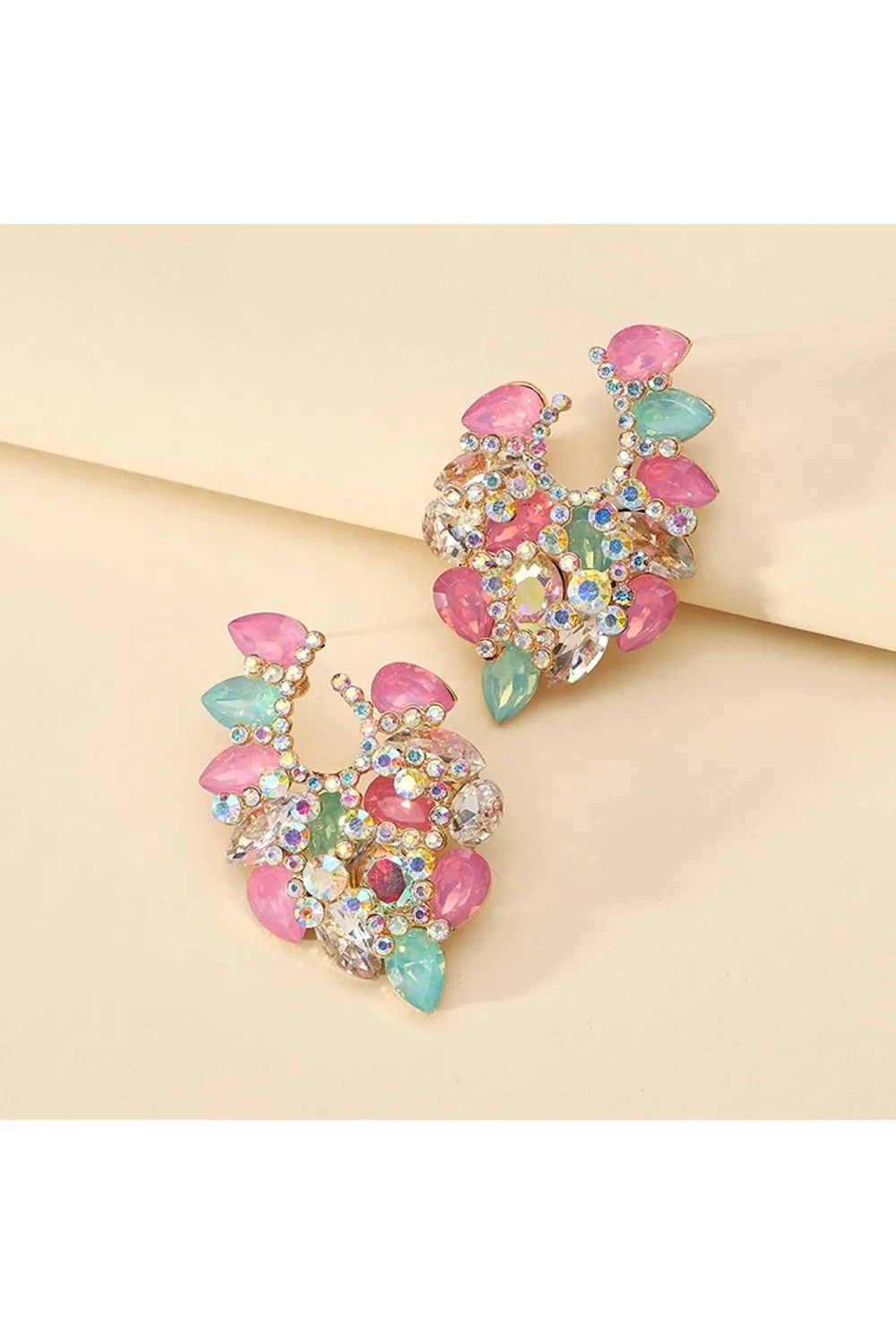 VERY NICE EARRINGS PINK