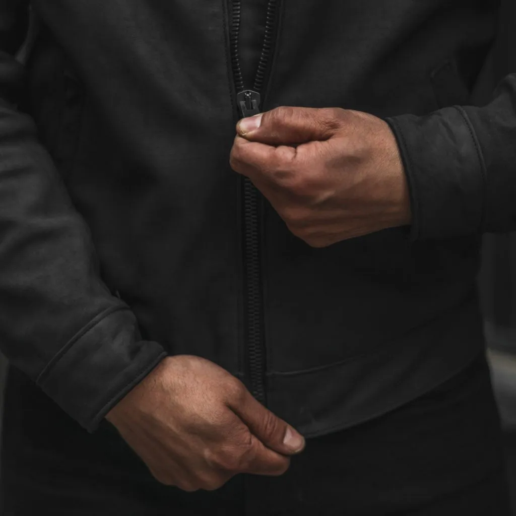 [W] Racer Jacket | Black Matte