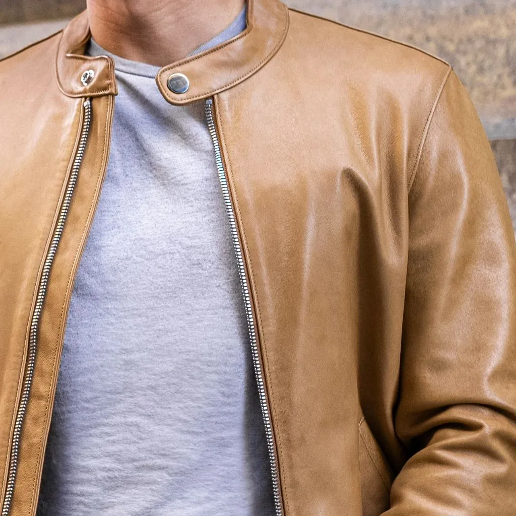 [W] Racer Jacket | Natural