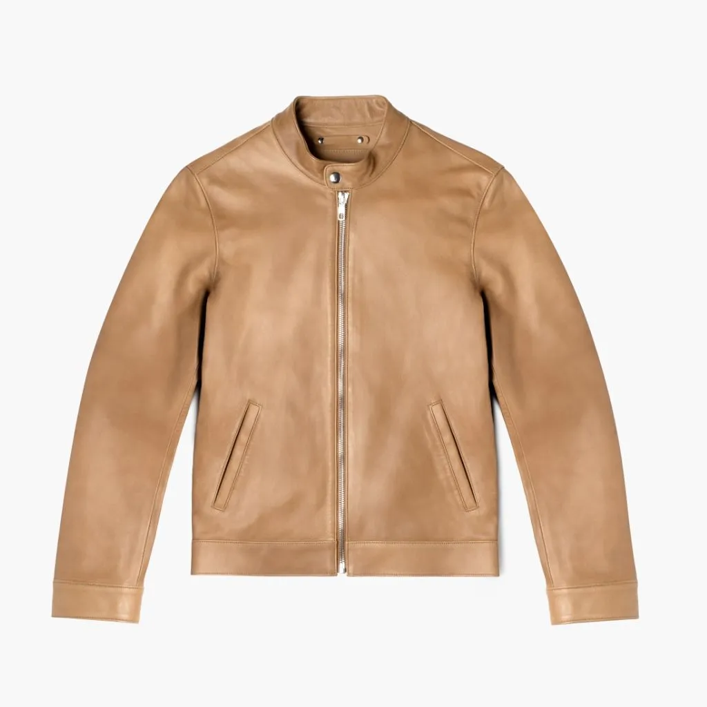 [W] Racer Jacket | Natural