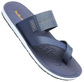 Walkaroo Boys Cross Strap Slide Sandals  - WG5301 Blue