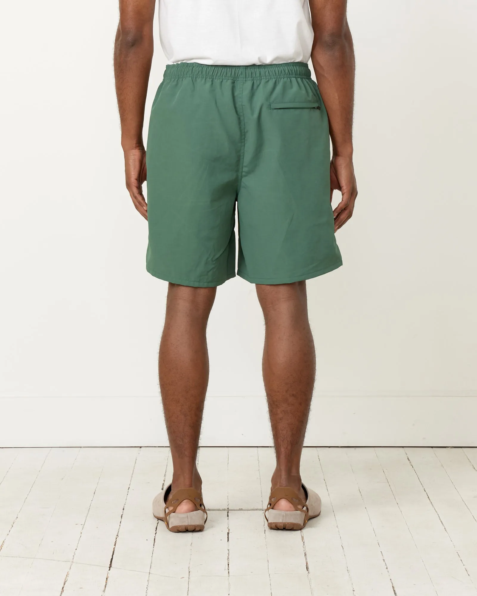 Water Shorts in Emerald