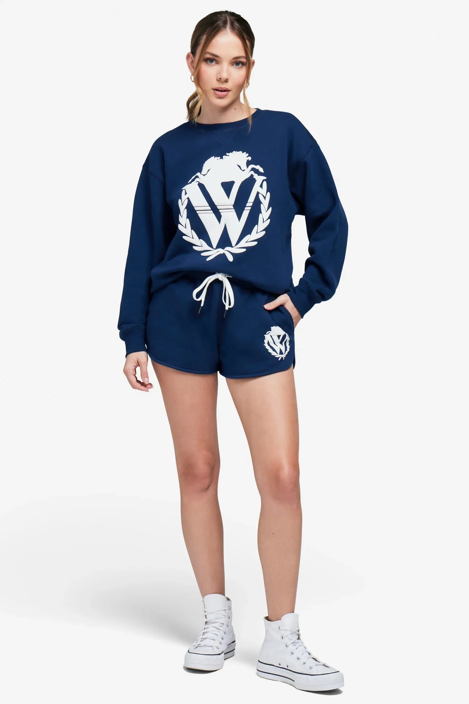 Wildfox 90s Crest Jules Shorts