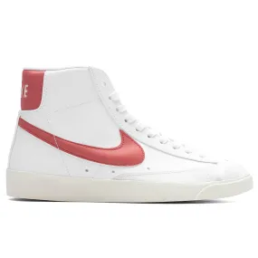 Women's Blazer Mid '77 NN  - White/Adobe/Red Stardust