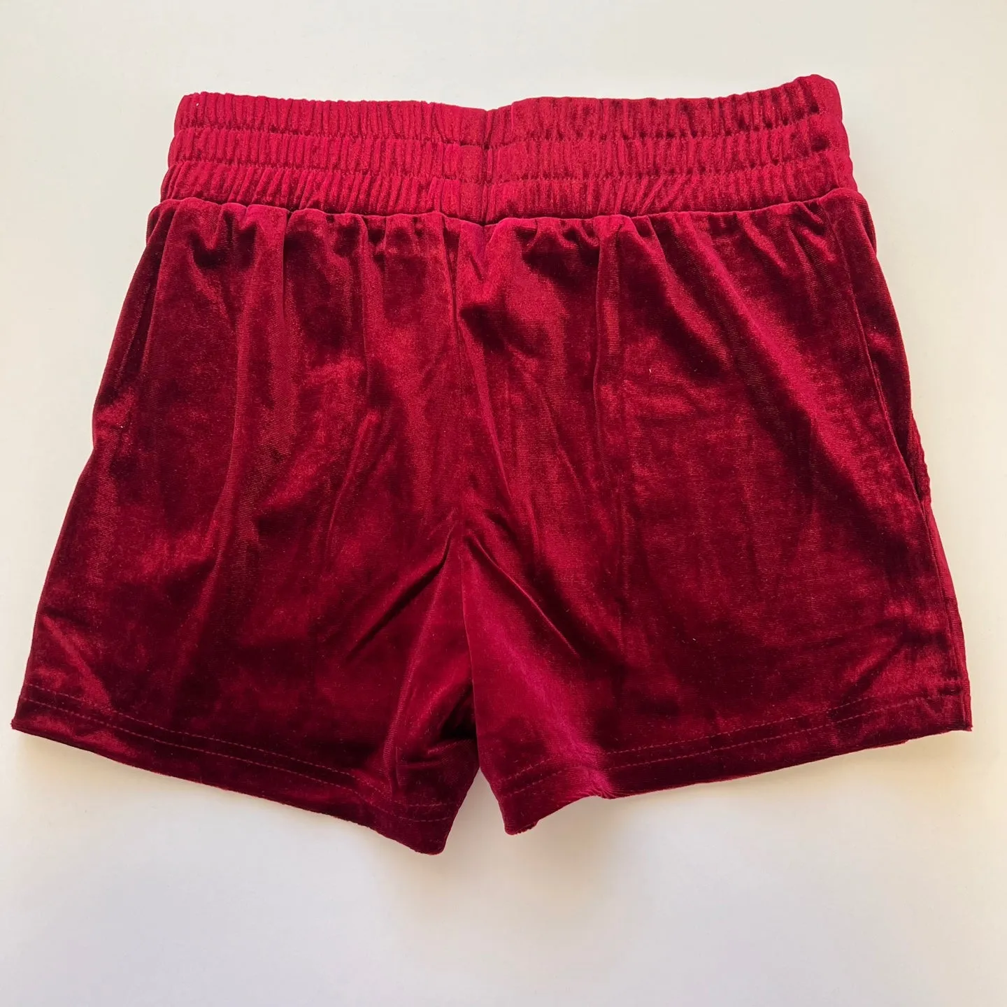 Women's Velour Shorts with Pockets